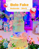 Bolo Fake Redondo 30x12