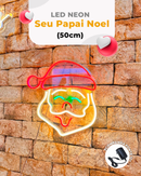 Letreiro "Seu Papai Noel"