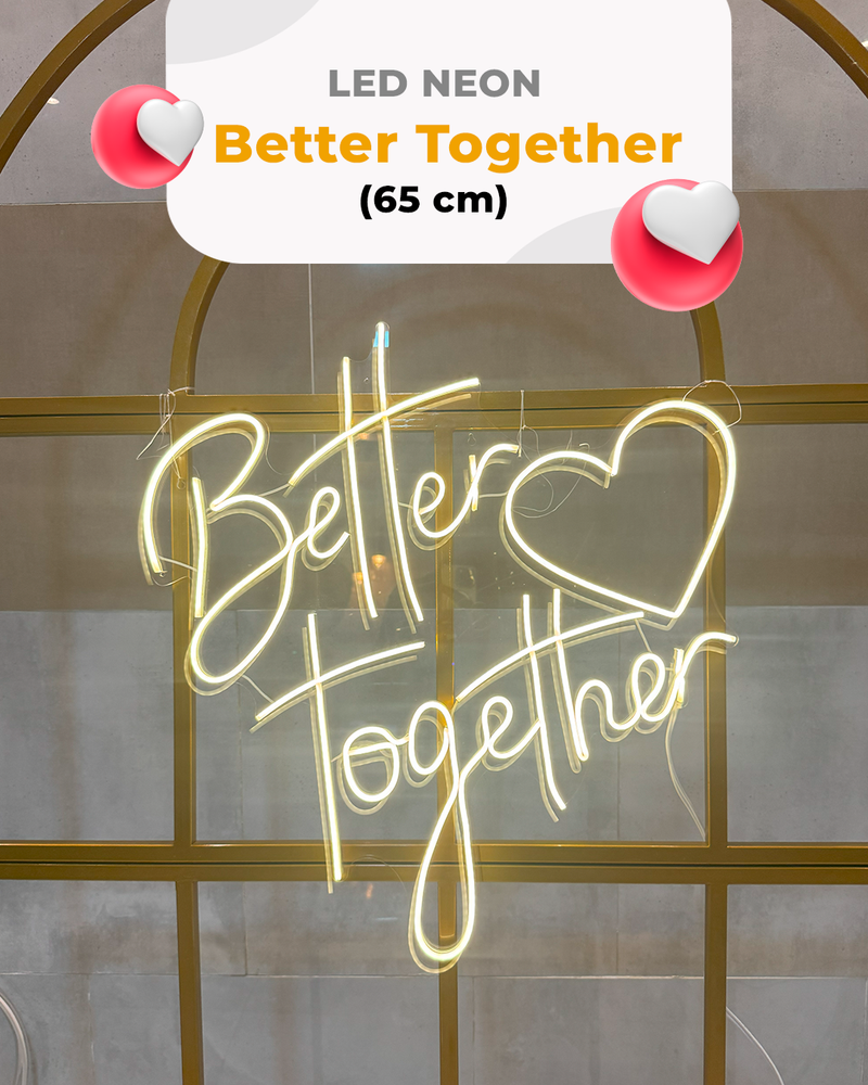 Letreiro better (65 CM)