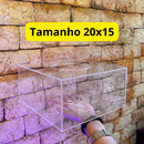 Bolo Fake Quadrado 20x15 - Topo de Bolo Festas