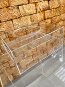 Bolo Fake Quadrado Vazado 22x12 - Topo de Bolo Festas