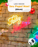Letreiro "Feliz Natal"