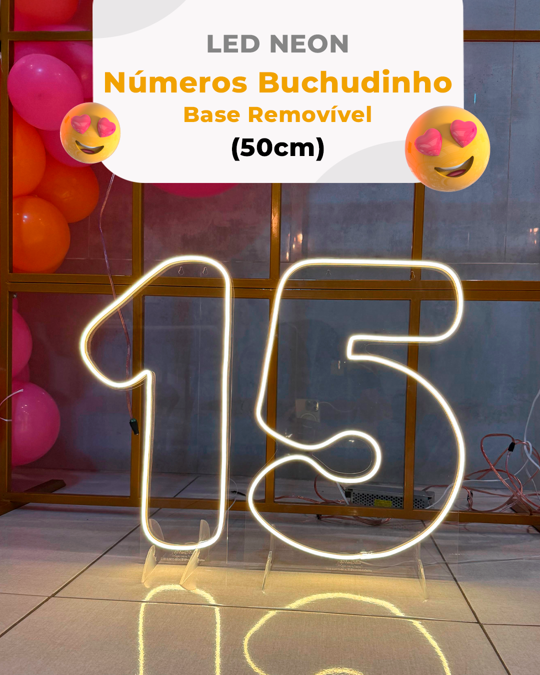Números LED NEON
