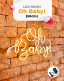 Letreiro "Oh Baby"(50 CM)