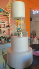 Base Giratória em Acrílico