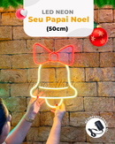 Letreiro "Sino de Natal"