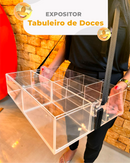 Caixa / Tabuleiro de Doces - 100% Acrílico