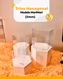 Trios Cubos/Hexagonal  - luli reis (3mm)